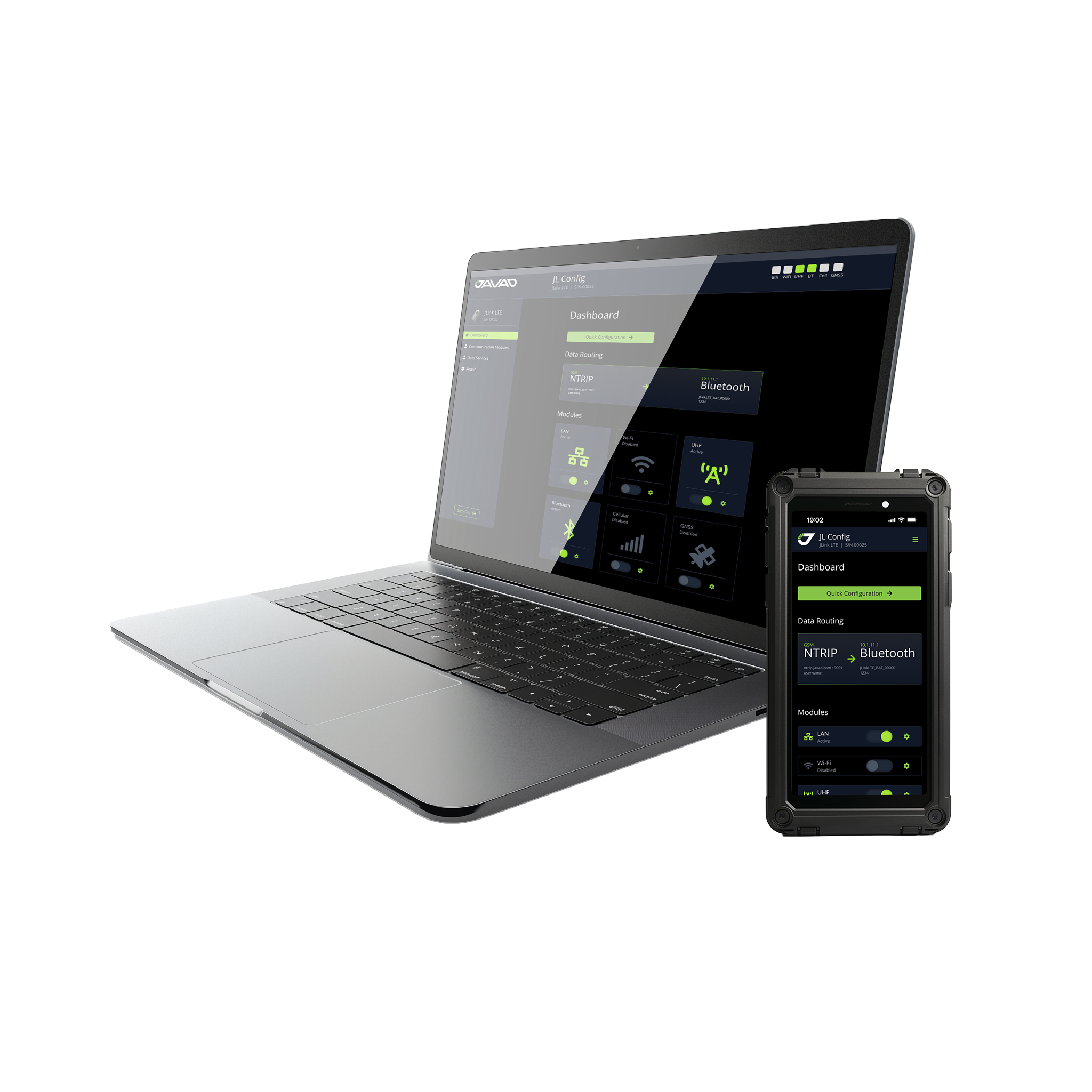 Web Configuration - JAVAD